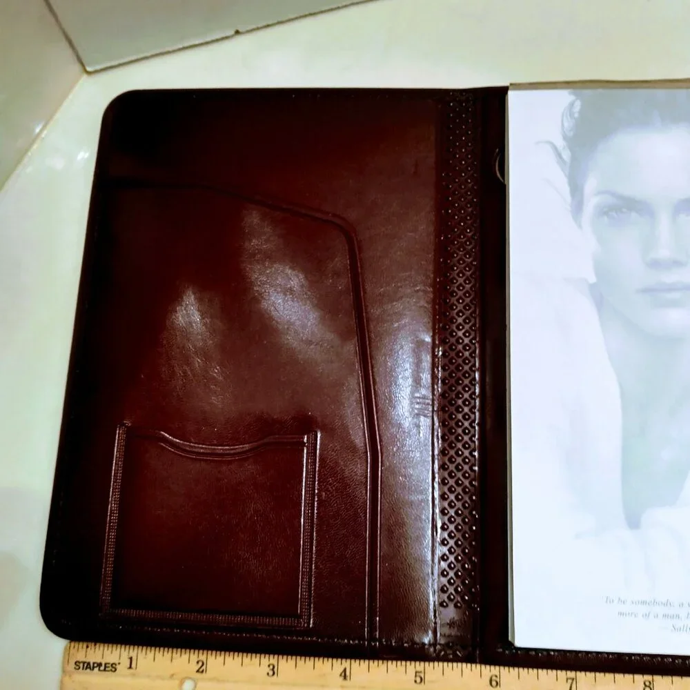 HUGO BOSS VEGAN LEATHER NOTE BINDER + NOTEPAD